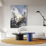 Modern Abstract Wall Art Textured Abstract Painting Oversized Canvas Art