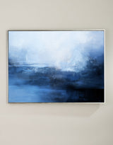 Ocean Wall Art Blue Coastal Wall Art Large Coastal Wall Art Framed abstract seascape paintings