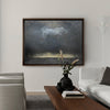 Impressionist Seascape Black and Gold Abstract Art Paintings Large Beach Canvas Wall Art  Modern Beach Art