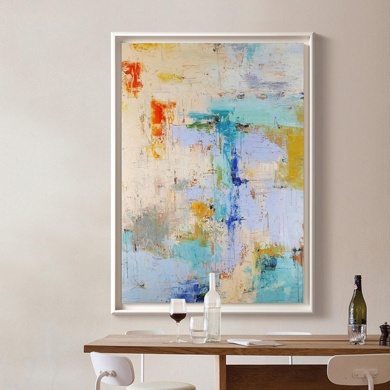 Bright Abstract Art Extra Large Colorful Abstract Painting For Sale |Artexplore