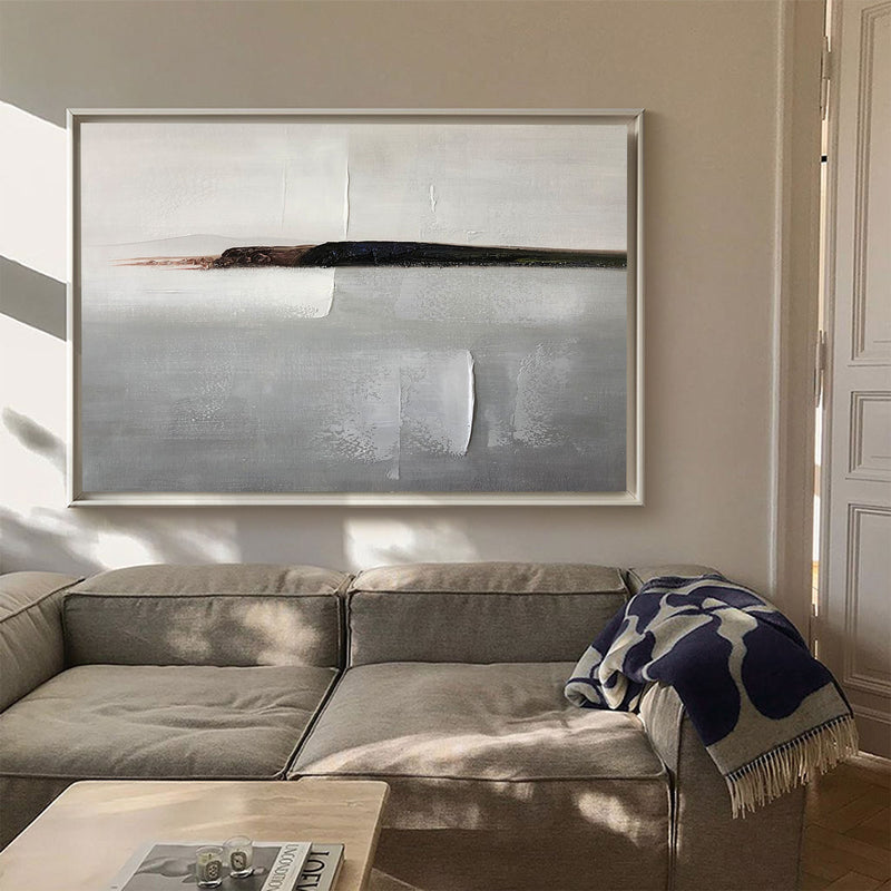 Rich Textured Landscape Acrylic Paintings Modern Livingroom Canvas Art Landscape Wall Art For Sale
