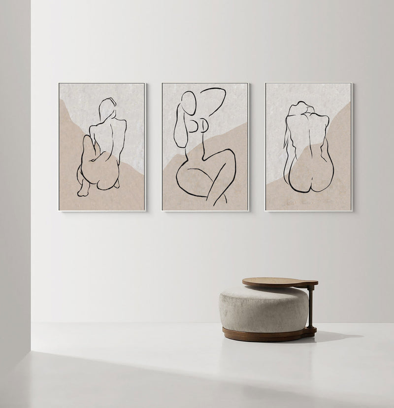 3 piece abstract wall art neutral abstract painting abstract art paintings for sale