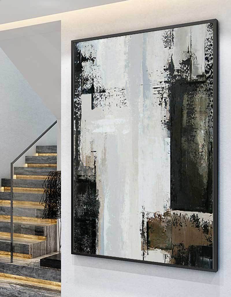 Abstract Architecture Art City Skyline Painting Urban Art For Sale