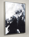 Black And White Abstract Painting Large Acrylic Wall Art Textured Abstract Art