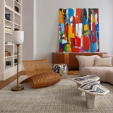 Original Colorful Abstract Art Extra Large Abstract Painting Squares Canvas Painting For Home Decor