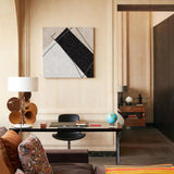 Modern Luxry Geometric Design For Wall Painting Abstract Art Painting Ideas For Home Decor