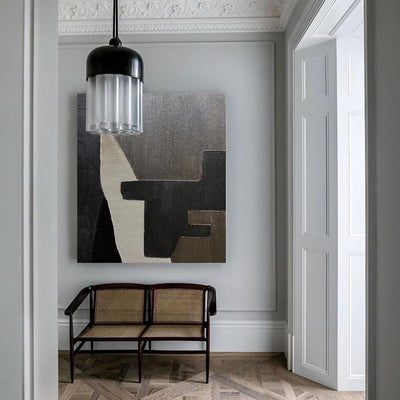 Large Black And Brown Artwork Oversized Framed Wall Art  Large Wall Art