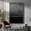 Abstract Dark Grey Canvas Painting Large Original Acrylic Abstract Canvas Art Modern Abstract Painting 