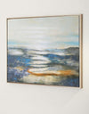 Blue Seascape Abstract Art