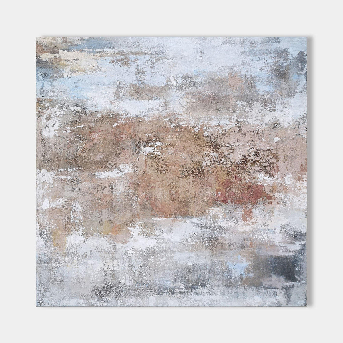 Rust Abstract Art 36 X 36 #IS01