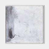 Large Grey And White Minimalist Painting Modern Minimalist Art Minimal Art Painting