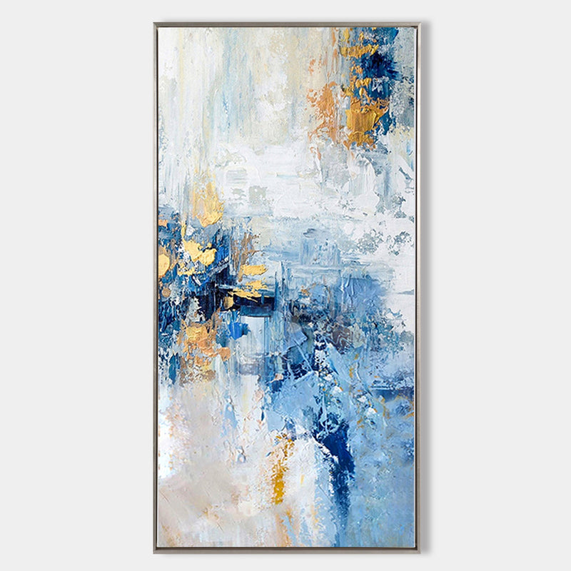 Abstract Painting on Canvas, Large Wall Art, Textured Art