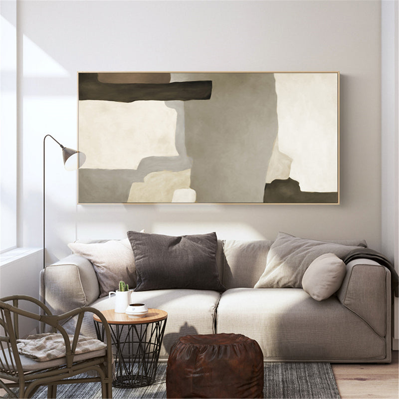 Luxury Textured Abstract Painting Big Canvas Wall Art Large Wall Decor