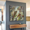 Colorful Abstract, Wall Art Canvas, Modern Art Large Acrylic Painting For Livingroom