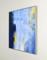 Blue Abstract Artwork Big Abstract Wall Art Blue Wall Art For Bedroom