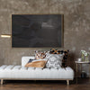 modern textured black abstract acrylic painting large abstract wall art living room canvas art