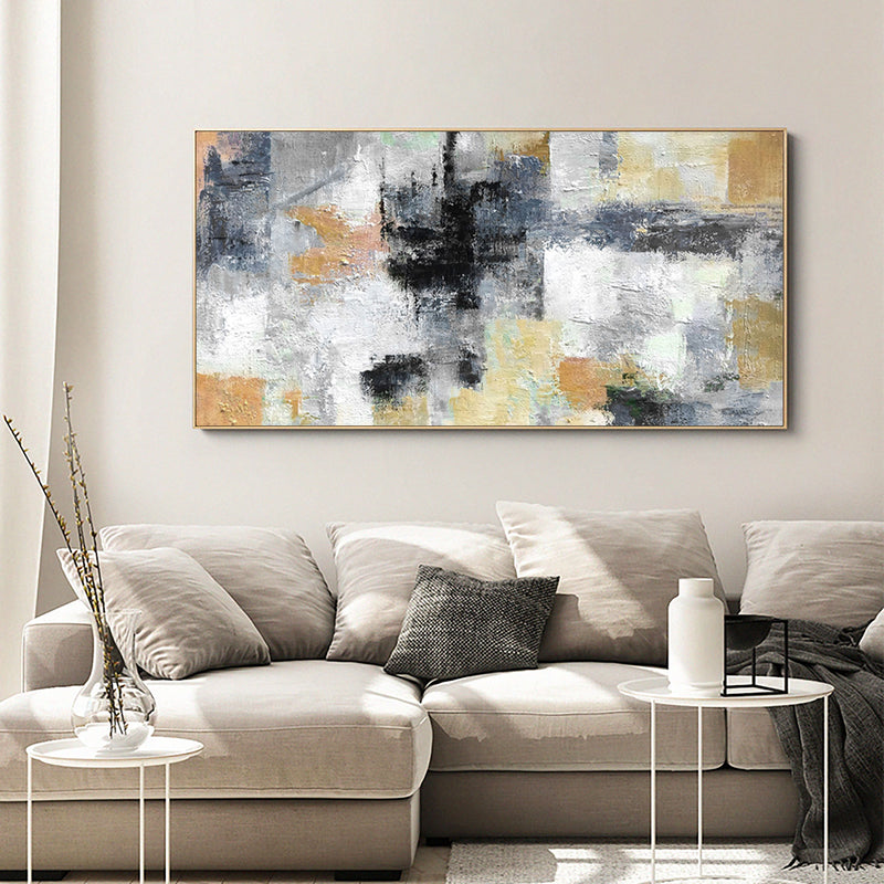 Luxury Textured Abstract Painting Big Canvas Wall Art Large Wall Decor