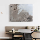 Large Grey Abstract Wall Art, Abstract Canvas Wall Art, Modern Abstract Painting For Sale