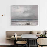 Large Grey Landscape Wall Art Modern Acrylic Paintings Livingroom Canvas Artwork For Sale