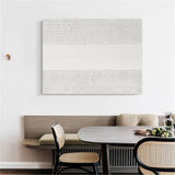 Luxury White Abstract Painting White 3D Textured Painting White 3D Minimalist Painting Large White Abstract Painting Modern abstract painting