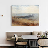 Modern Abstract Art Seascape Cnvans Wall Art Contemporary Large Abstract Coastal Painting