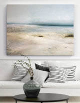Beach Paintings On Canvas Extra Large Beach themed Canvas Wall Art For Bathroom