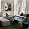 Modern Abstract Wall Art Large Acrylic Painting Black And Grey Line Abstract Painting For Livingroom