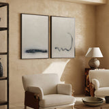 abstract line art abstract canvas art set of 2 abstract art for living room