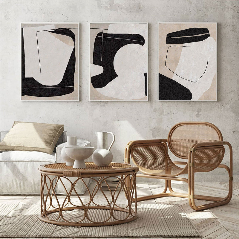 modern beige geometric abstract painting abstract canvas art abstract oil painting abstract wall art