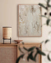 Modern Abstract Painting Earth Tone Abstract Art Beige Canvas Painting Abstract Wall Art