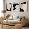 large abstract art modern minimalist artwork geometric abstract painting 