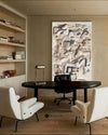 Beige Painting Beige Canvas Art Abstract Painting Beige Minimalist Abstract Wabi-sabi Painting