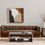 Black And Brown Minimalist Painting Oversized Painting Canvas Minimalist Painting For Sale