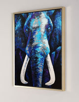 Elephant Canvas Painting Elephant Wall Art Canvas Acrylic Paint Elephant