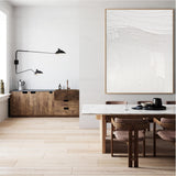 White Abstract Painting White textured wall art White wall art White 3D wall art Large White Abstract art White canvas art White wall decor
