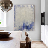 Original Blue And White Abstract Canvas Art Contemporary Art Large Abstract Canvas Wall Art Modern Abstract Painting On Canvas Acrylic