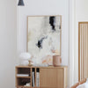 Large Grey Abstract Painting Modern Abstract Canvas Wall Art Grey Abstract Art On Canvas