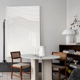 White Abstract Painting White textured wall art White wall art White 3D wall art Large White Abstract art White canvas art White wall decor