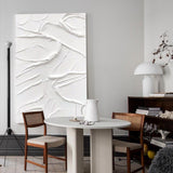 white abstract wall art white 3D Textured art white textured wall art white abstract art painting white abstract painting white abstract wall art