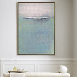 Abstract Ocean Painting Coastal Wall Art Acrylic Seascape Paintings