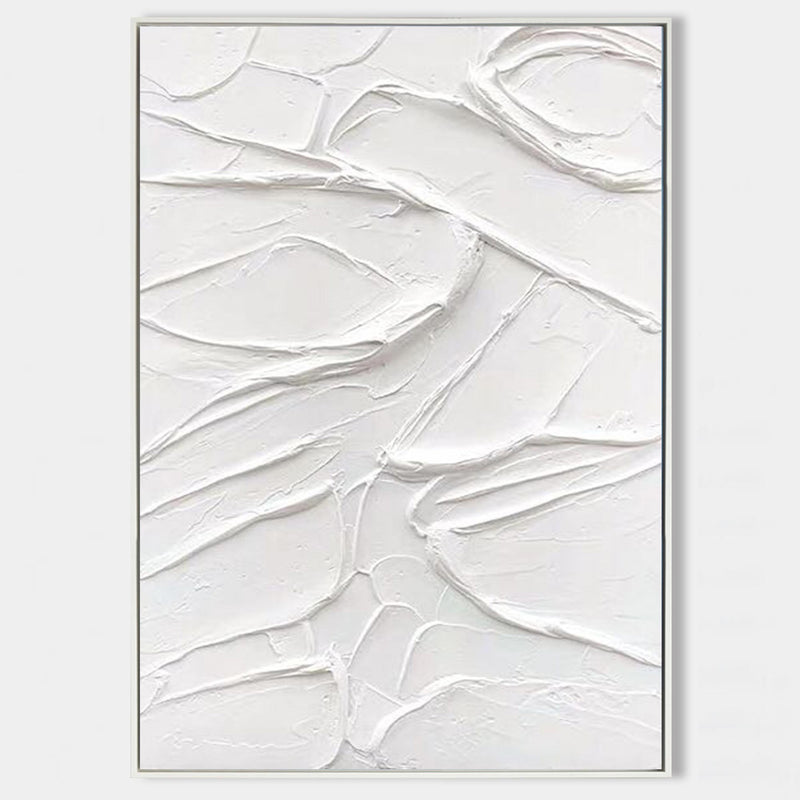 white abstract wall art white 3D Textured art white textured wall art white abstract art painting white abstract painting white abstract wall art